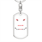 Truck Driver Trucker Swivel Keychain Dog Tag Stainless Steel or 18k Gold-Express Your Love Gifts