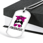 Trucker Wife Life Dog Tag Stainless Steel or 18k Gold 24" Chain-Express Your Love Gifts
