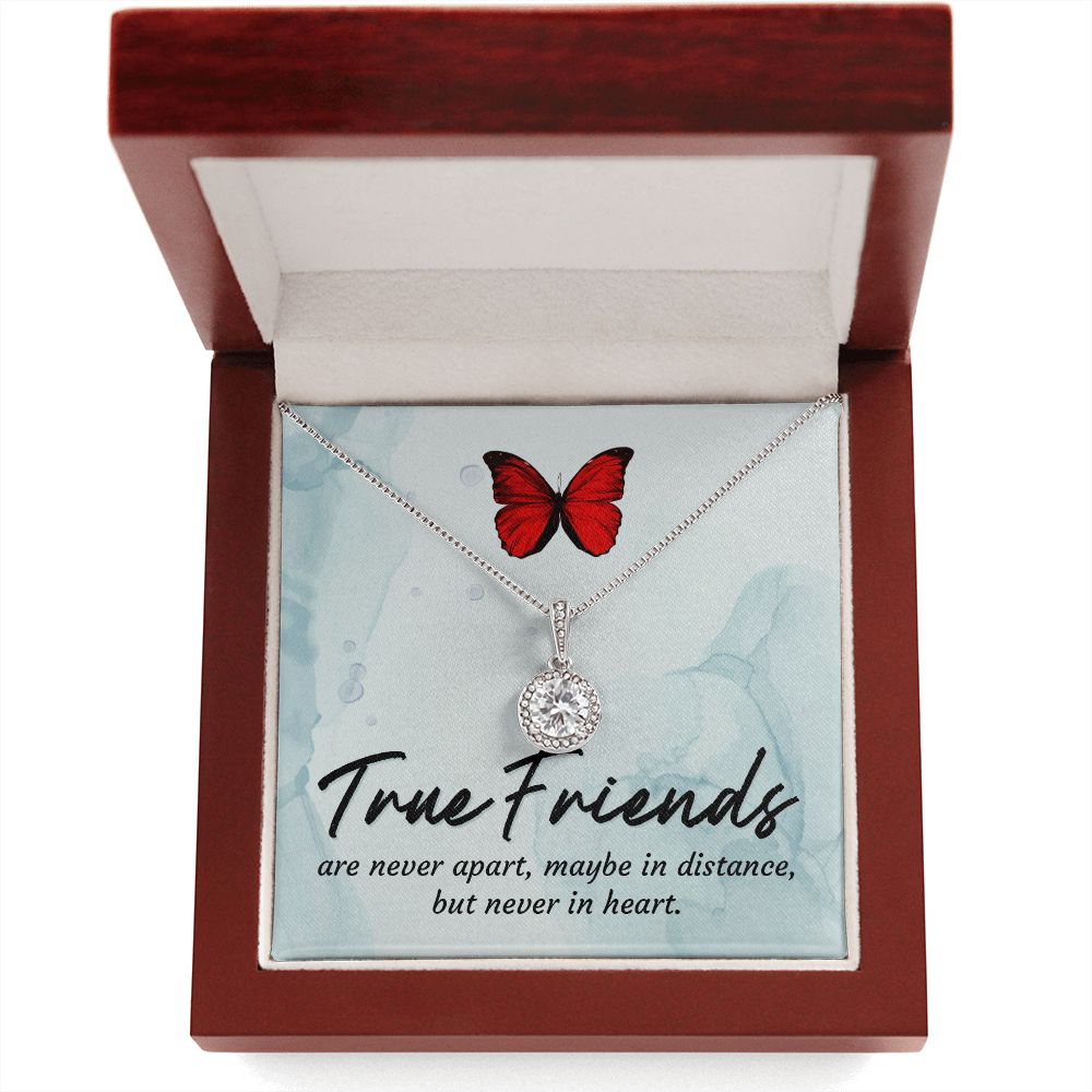 True Friends Eternal Hope Necklace Message Card-Express Your Love Gifts