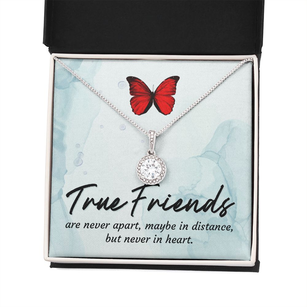 True Friends Eternal Hope Necklace Message Card-Express Your Love Gifts