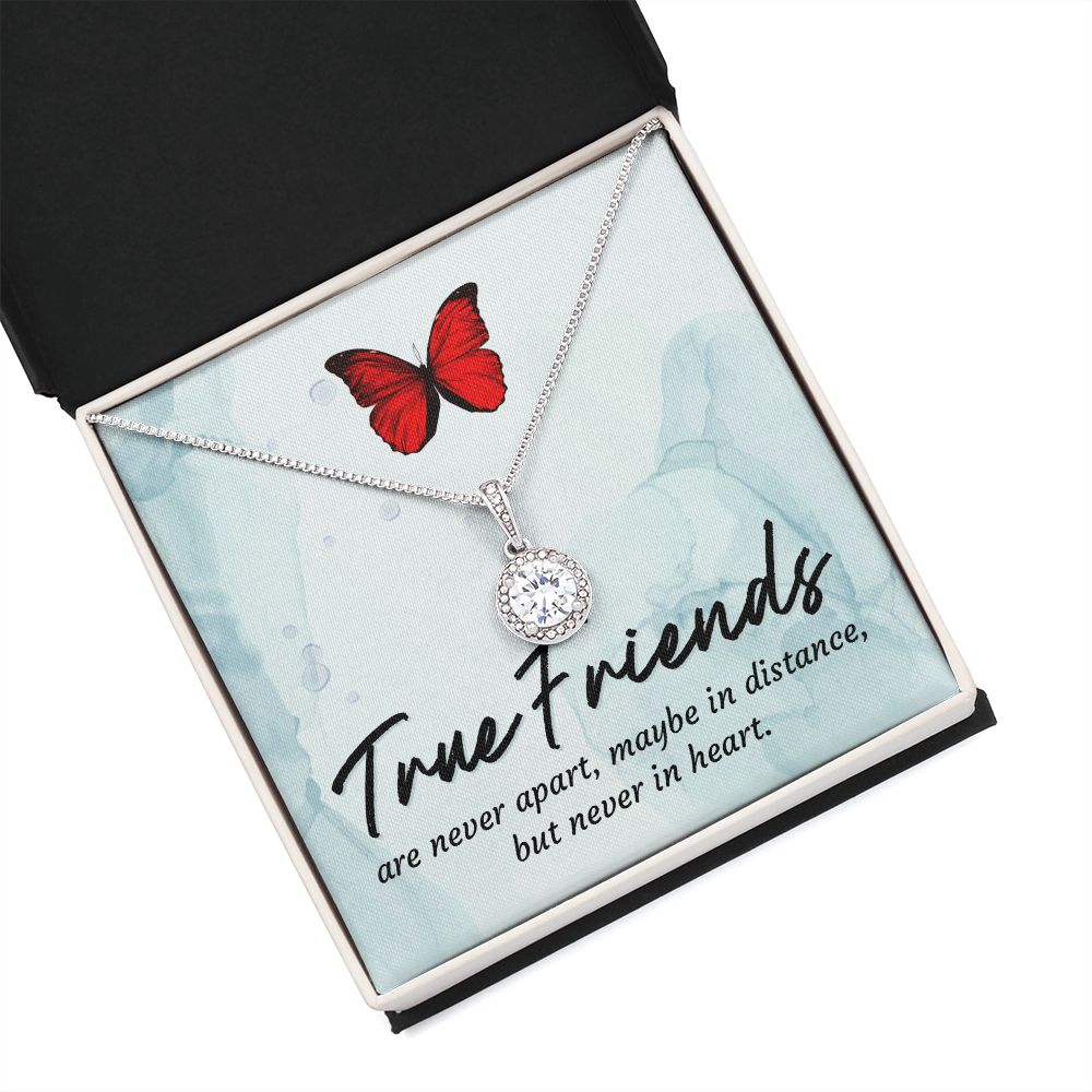True Friends Eternal Hope Necklace Message Card-Express Your Love Gifts