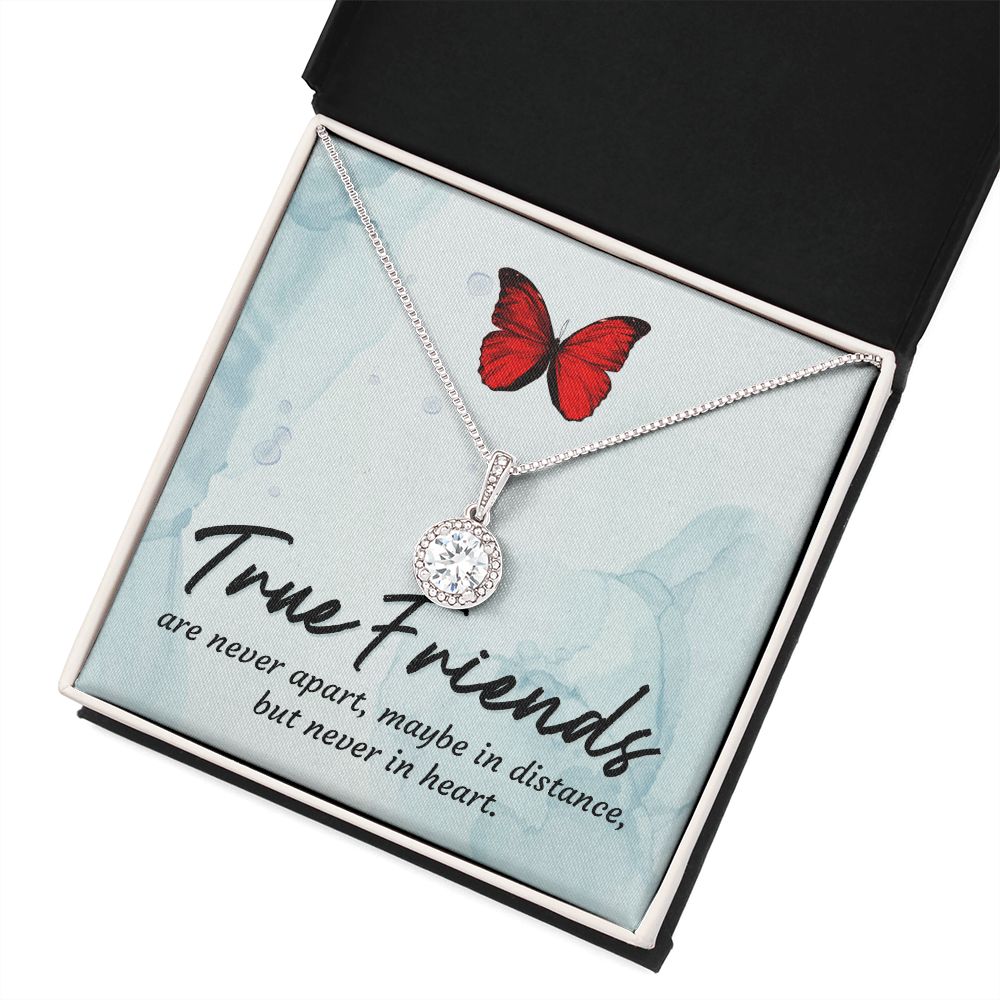True Friends Eternal Hope Necklace Message Card-Express Your Love Gifts