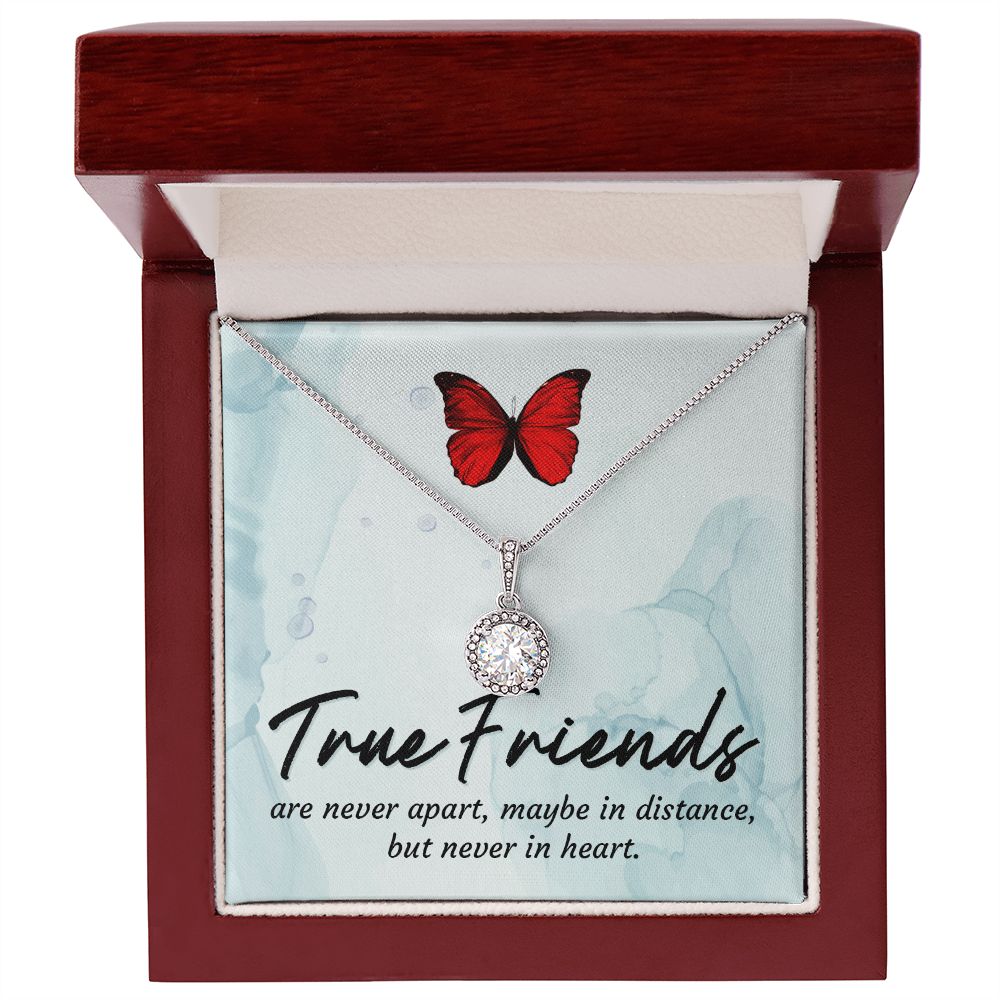 True Friends Eternal Hope Necklace Message Card-Express Your Love Gifts