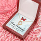 True Friends Forever Necklace w Message Card-Express Your Love Gifts