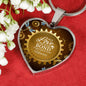 True Love Necklace Stainless Steel or 18k Gold Heart Pendant 18-22"-Express Your Love Gifts