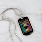 Trust Me Cancer Zodiac Necklace Stainless Steel or 18k Gold Dog Tag 24" Chain-Express Your Love Gifts