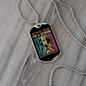 Trust Me Gemini Zodiac Necklace Stainless Steel or 18k Gold Dog Tag 24" Chain-Express Your Love Gifts