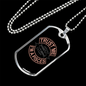Trust Me I'm Pisces Zodiac Necklace Stainless Steel or 18k Gold Dog Tag 24" Chain-Express Your Love Gifts