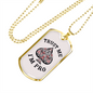 Trust Me I'm Pro Gambler Necklace Stainless Steel or 18k Gold Dog Tag 24" Chain-Express Your Love Gifts