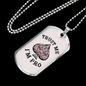 Trust Me I'm Pro Gambler Necklace Stainless Steel or 18k Gold Dog Tag 24" Chain-Express Your Love Gifts