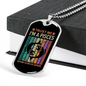 Trust Me Pisces Zodiac Necklace Stainless Steel or 18k Gold Dog Tag 24" Chain-Express Your Love Gifts