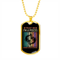 Trust Me Pisces Zodiac Necklace Stainless Steel or 18k Gold Dog Tag 24" Chain-Express Your Love Gifts