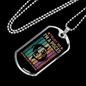 Trust Me Pisces Zodiac Necklace Stainless Steel or 18k Gold Dog Tag 24" Chain-Express Your Love Gifts