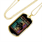 Trust Me Taurus Zodiac Necklace Stainless Steel or 18k Gold Dog Tag 24" Chain-Express Your Love Gifts