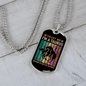 Trust Me Taurus Zodiac Necklace Stainless Steel or 18k Gold Dog Tag 24" Chain-Express Your Love Gifts