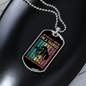 Trust Me Taurus Zodiac Necklace Stainless Steel or 18k Gold Dog Tag 24" Chain-Express Your Love Gifts