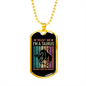 Trust Me Taurus Zodiac Necklace Stainless Steel or 18k Gold Dog Tag 24" Chain-Express Your Love Gifts