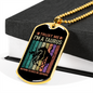Trust Me Taurus Zodiac Necklace Stainless Steel or 18k Gold Dog Tag 24" Chain-Express Your Love Gifts