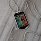 Trust Me Virgo Zodiac Necklace Stainless Steel or 18k Gold Dog Tag 24" Chain-Express Your Love Gifts