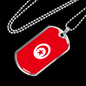 Tunisia Flag Necklace Stainless Steel or 18k Gold Dog Tag 24" Chain-Express Your Love Gifts