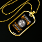 Twice Human Yellow Necklace Stainless Steel or 18k Gold Dog Tag 24" Chain-Express Your Love Gifts