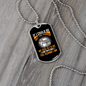 Twice Human Yellow Necklace Stainless Steel or 18k Gold Dog Tag 24" Chain-Express Your Love Gifts
