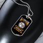 Twice Human Yellow Necklace Stainless Steel or 18k Gold Dog Tag 24" Chain-Express Your Love Gifts