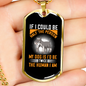 Twice Human Yellow Necklace Stainless Steel or 18k Gold Dog Tag 24" Chain-Express Your Love Gifts