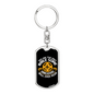 Unbelievers Will Ever Read Keychain Stainless Steel or 18k Gold Dog Tag Keyring-Express Your Love Gifts