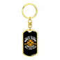 Unbelievers Will Ever Read Keychain Stainless Steel or 18k Gold Dog Tag Keyring-Express Your Love Gifts