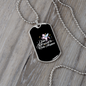 Unicorn Horse Necklace Stainless Steel or 18k Gold Dog Tag 24" Chain-Express Your Love Gifts