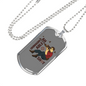 Unimaginable Shot Hunting Necklace Stainless Steel or 18k Gold Dog Tag 24"-Express Your Love Gifts