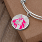 Uniswap (UNI) Bracelet Stainless Steel or 18k Gold Circle Bangle-Express Your Love Gifts