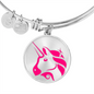 Uniswap (UNI) Bracelet Stainless Steel or 18k Gold Circle Bangle-Express Your Love Gifts