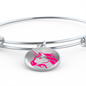 Uniswap (UNI) Bracelet Stainless Steel or 18k Gold Circle Bangle-Express Your Love Gifts
