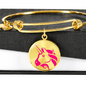 Uniswap (UNI) Bracelet Stainless Steel or 18k Gold Circle Bangle-Express Your Love Gifts