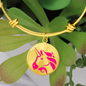 Uniswap (UNI) Bracelet Stainless Steel or 18k Gold Circle Bangle-Express Your Love Gifts