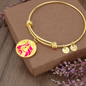 Uniswap (UNI) Bracelet Stainless Steel or 18k Gold Circle Bangle-Express Your Love Gifts