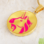 Uniswap (UNI) Circle Necklace Stainless Steel or 18k Gold 18-22"-Express Your Love Gifts