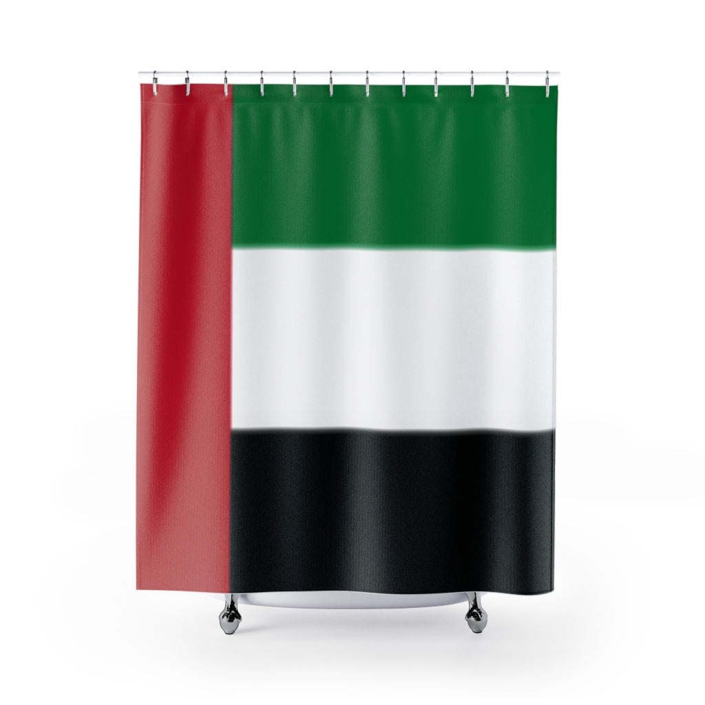 United Arab Emirates Stylish Design 71" x 74" Elegant Waterproof Shower Curtain for a Spa-like Bathroom Paradise Exceptional Craftsmanship-Express Your Love Gifts