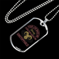 Unstoppable Zodiac Necklace Stainless Steel or 18k Gold Dog Tag 24" Chain-Express Your Love Gifts