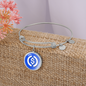 USD Coin (USDC) Bracelet Stainless Steel or 18k Gold Circle Bangle-Express Your Love Gifts