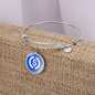 USD Coin (USDC) Bracelet Stainless Steel or 18k Gold Circle Bangle-Express Your Love Gifts