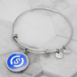 USD Coin (USDC) Bracelet Stainless Steel or 18k Gold Circle Bangle-Express Your Love Gifts