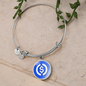 USD Coin (USDC) Bracelet Stainless Steel or 18k Gold Circle Bangle-Express Your Love Gifts