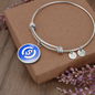 USD Coin (USDC) Bracelet Stainless Steel or 18k Gold Circle Bangle-Express Your Love Gifts