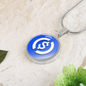 USD Coin (USDC) Circle Necklace Stainless Steel or 18k Gold 18-22"-Express Your Love Gifts
