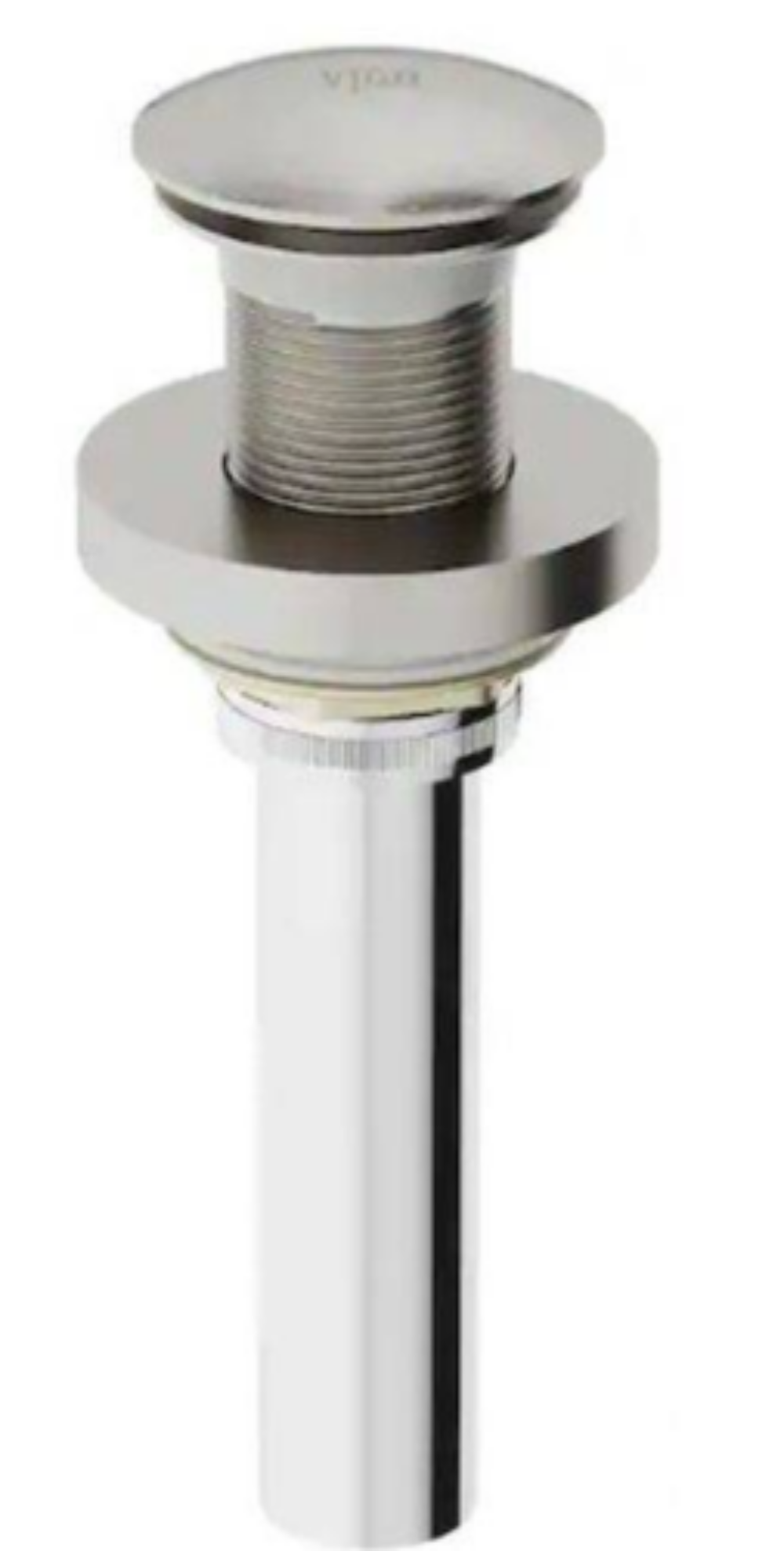 VIGO 2.75&quot; Diameter Vessel Bathroom Sink Pop-Up Drain and Mounting Ring Without Overflow in Brushed Nickel Finish-Express Your Love Gifts