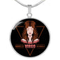 Virgo Astrological Zodiac Sign Necklace Stainless Steel or 18k Gold 18-22"-Express Your Love Gifts