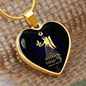 Virgo Horoscope Zodiac Necklace Stainless Steel or 18k Gold Heart 18-22"-Express Your Love Gifts